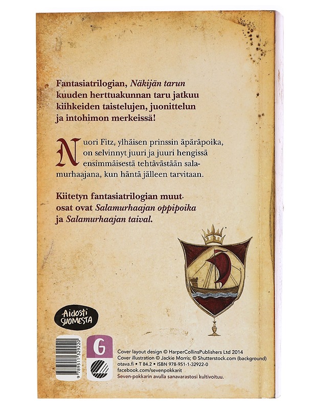 Kuninkaan salamurhaaja - Hobb, Robin - Fantasia- ja scifi - 10105429389 - 1