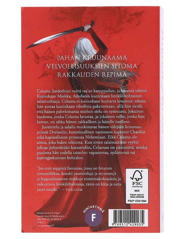 Keskiyön kruunu - Maas, Sarah J. - Fantasia- ja scifi - 10105429394 - 1