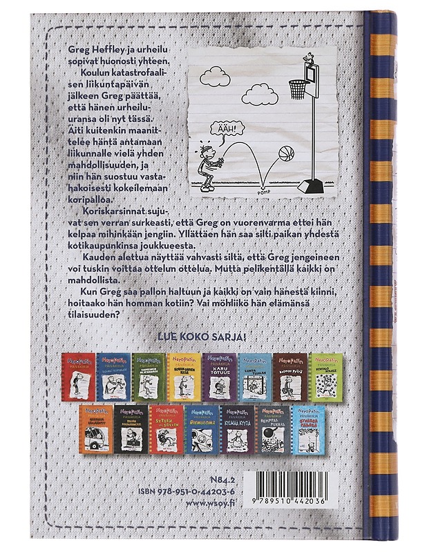 Neropatin päiväkirja. 16, Tähtiainesta - Kinney, Jeff - Nuorten kirjat - 10105429406 - 1