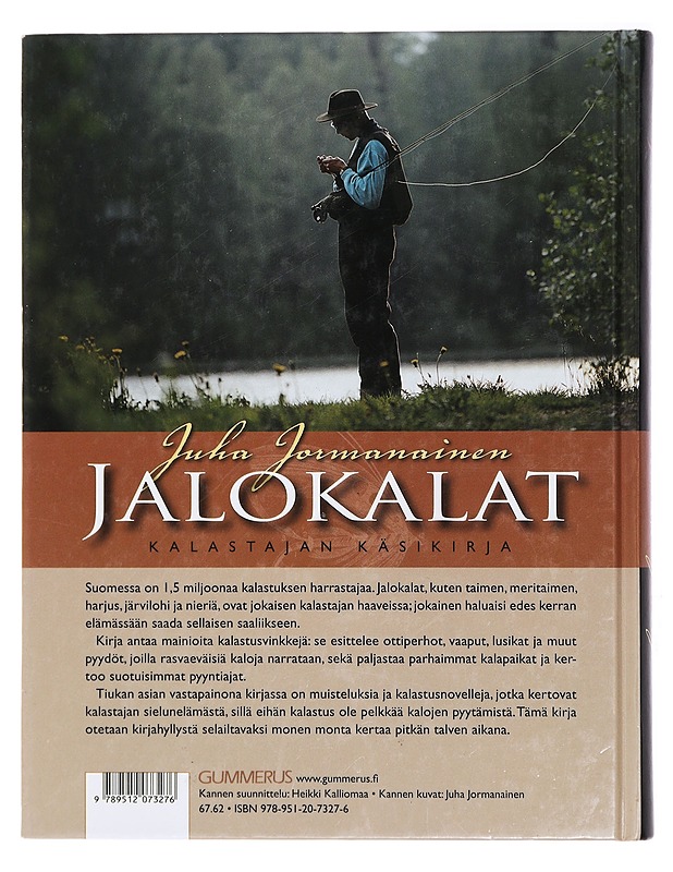 Jalokalat, kalastajan käsikirja - Juha Jormanainen - Tietokirjat ja oppaat - 10105429427 - 1