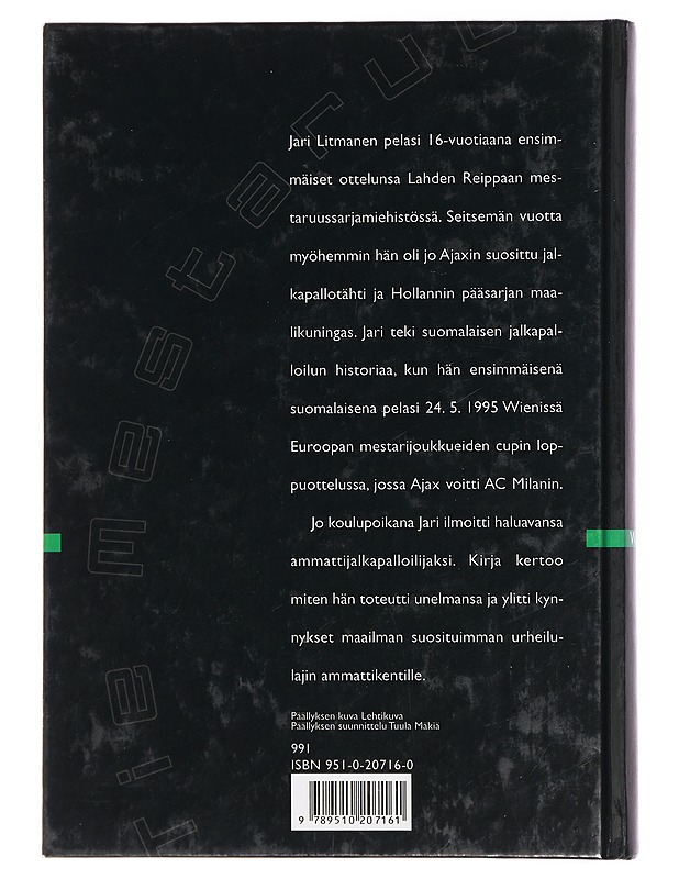 Kultakenkä : tie mestaruuteen - Litmanen, Jari - Elämäkerrat ja muistelmat - 10105429434 - 1