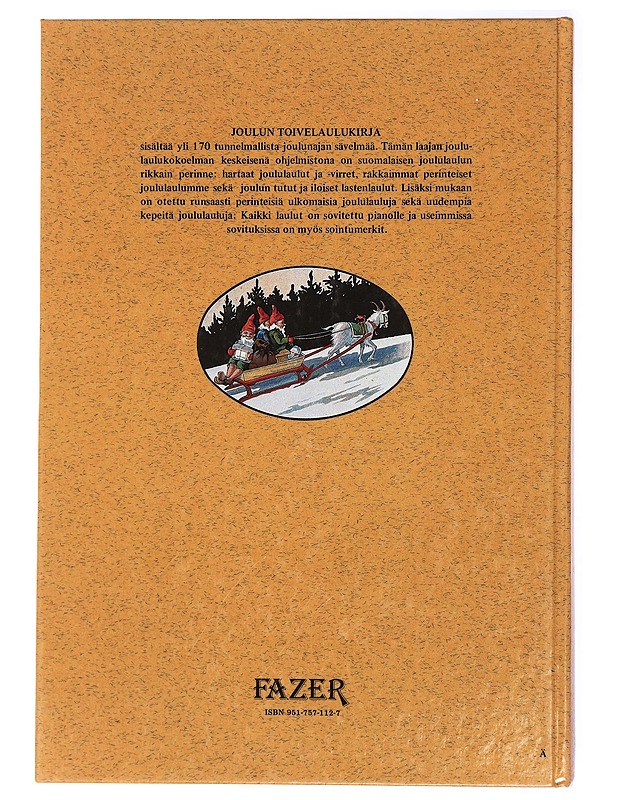 Joulun toivelaulukirja - Heikkilä, Olli - Joulukirjat - 10105429452 - 1