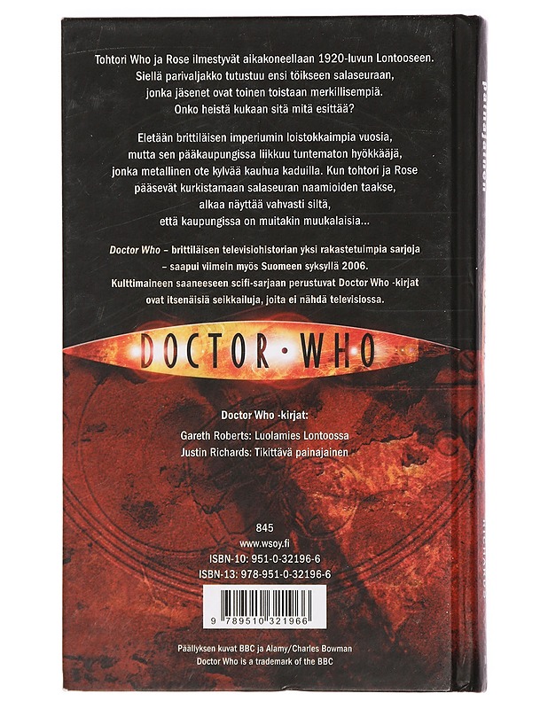 Tikittävä painajainen - Richards, Justin - Fantasia- ja scifi - 10105429456 - 1