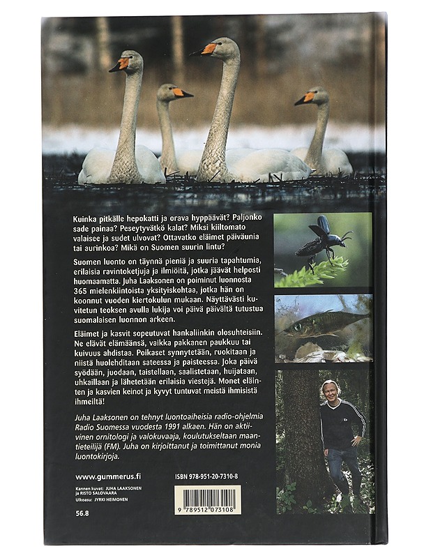 Käsiä pesevä kärpänen : 365 havaintoa luonnosta - Laaksonen, Juha - Tietokirjat ja oppaat - 10105429470 - 1