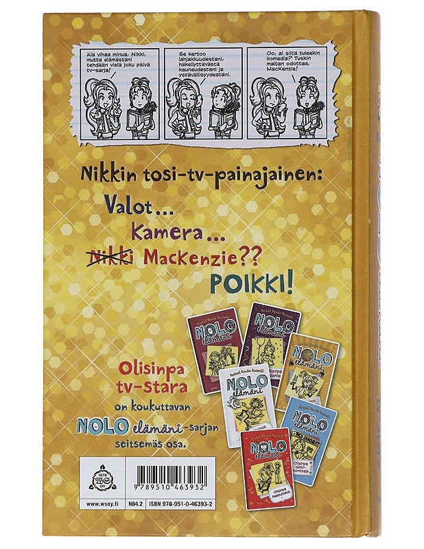 Nolo elämäni. 7, Olisinpa tv-stara - Russell, Rachel Renée - Lastenkirjat - 10105429483 - 1