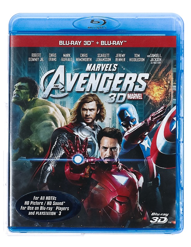 Avengers 3D - Blu-Ray - Blu-ray-levyt - 10105429484 - 0