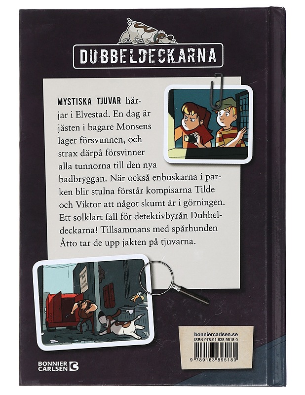 Dubbeldeckarna och fallet med de mystiska stölderna - Horst, Jørn Lier - Lastenkirjat - 10105429485 - 1