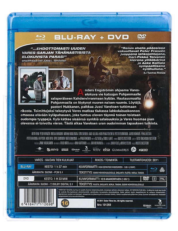 Vares: Kaidan Tien Kulkijat - Blu-Ray + DVD - Blu-ray-levyt - 10105429499 - 1