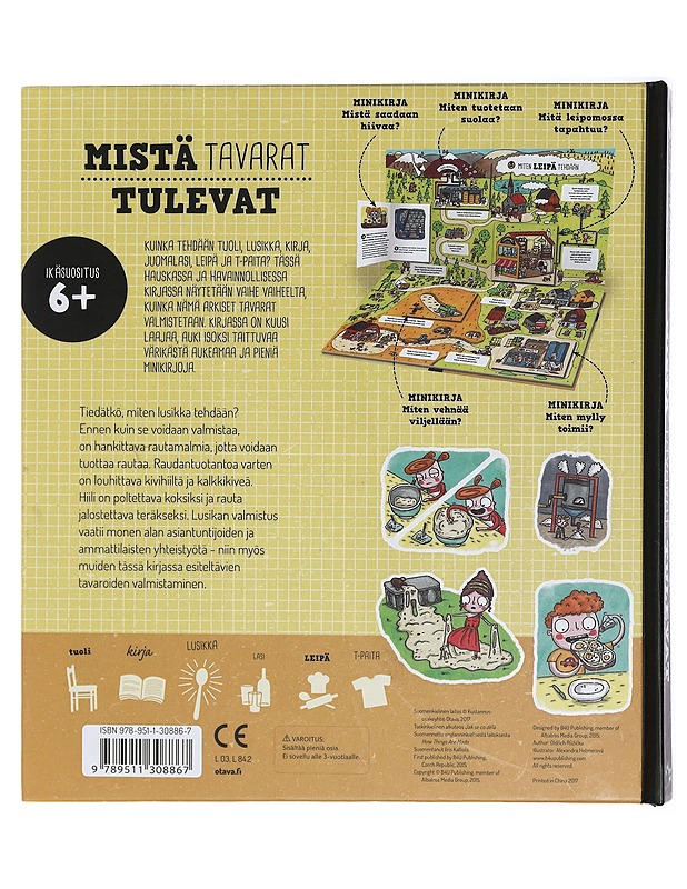 Mistä tavarat tulevat - Ruzi?ka, Old?ich - Lastenkirjat - 10105429524 - 1