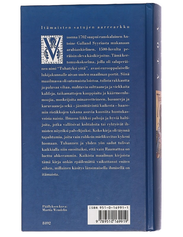 Tuhat ja yksi yötä : kolme osaa - Hollo, J. A. - Romaanit ja novellit - 10105429530 - 1