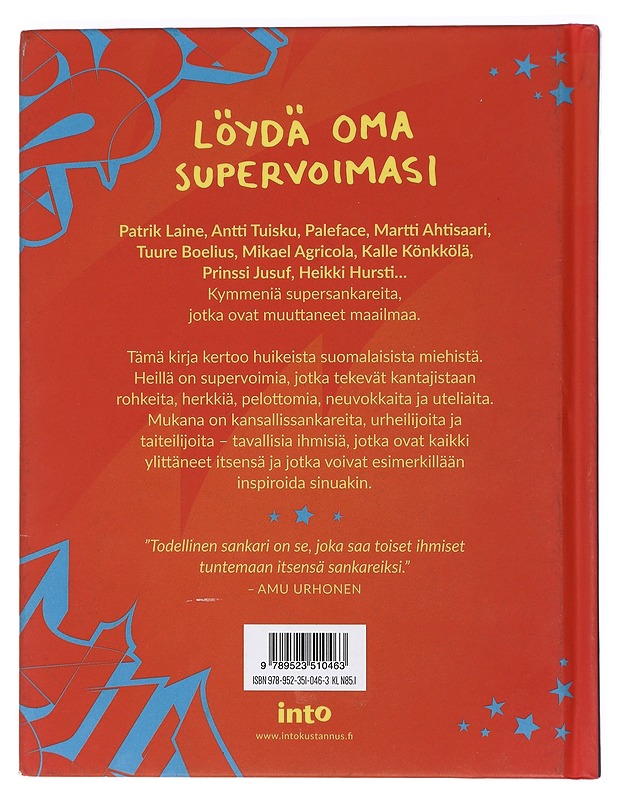 Sankaritarinoita pojille (ja kaikille muille) - Jäkkö, Emmi - Elämäkerrat ja muistelmat - 10105429553 - 1