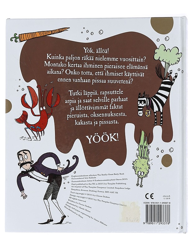 Ällökirja : kakat, pierut ja pissat - Dodson, Emma - Lastenkirjat - 10105429560 - 1