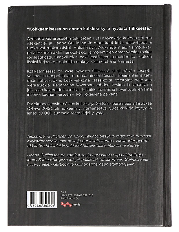 Safkaa : maanantaista sunnuntaihin - Gullichsen, Alexander - Ruokakirjat - 10105429564 - 1