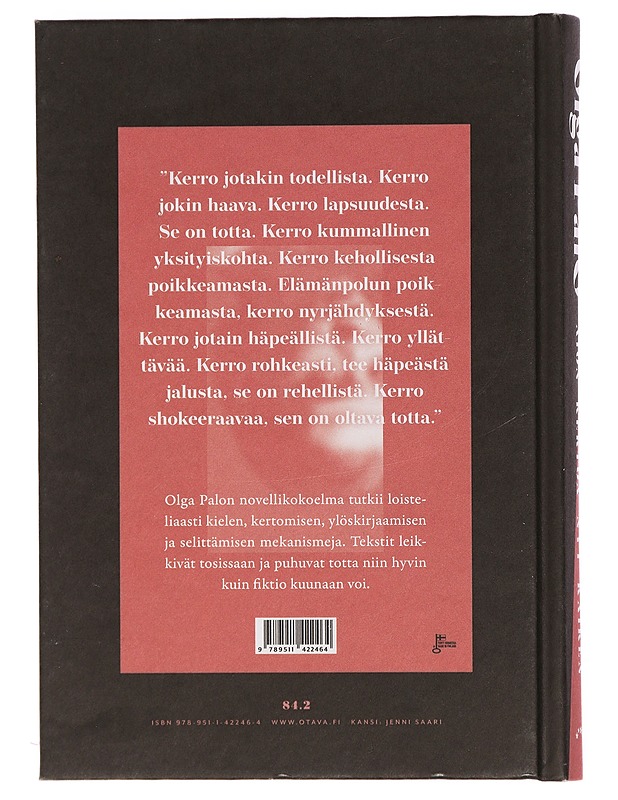 Aion kertoa nyt kaiken - Olga Palo - Kaunokirjallisuus - 10105429575 - 1