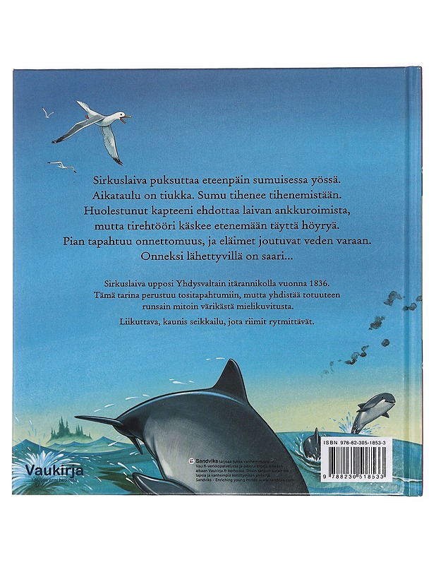 Sirkuslaiva - Dusen, Chris Van - Lastenkirjat - 10105429600 - 1