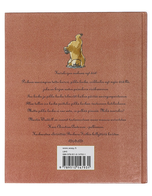 Pikku karhu ei saa unta - Waddell, Martin - Lastenkirjat - 10105429625 - 1