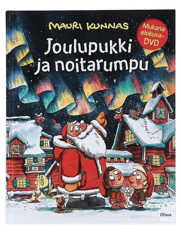 Joulupukki ja noitarumpu - Kunnas, Mauri - Lastenkirjat - 10105429634 - 0