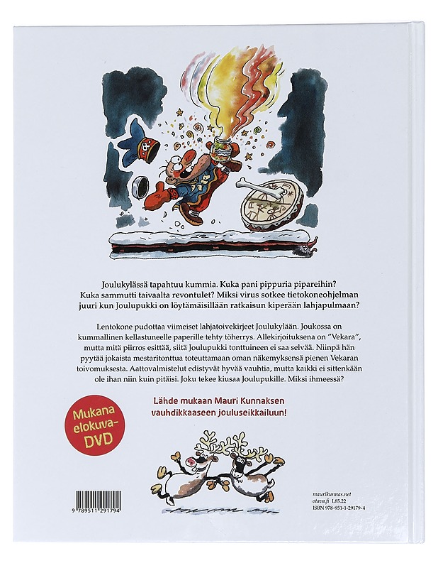 Joulupukki ja noitarumpu - Kunnas, Mauri - Lastenkirjat - 10105429634 - 1