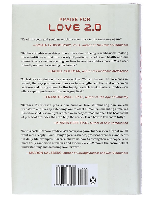 Love 2.0 - Fredrickson, Barbara - Tietokirjat ja oppaat - 10105429639 - 1