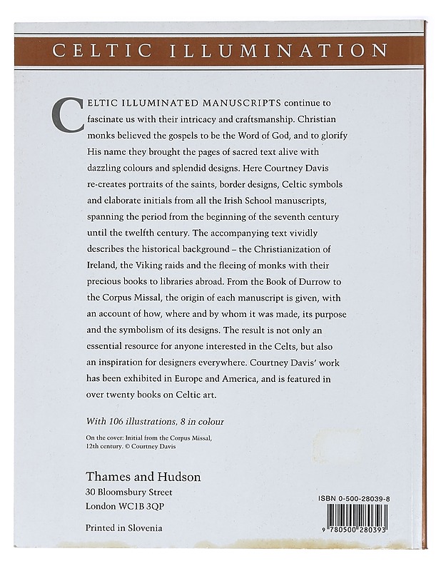 Celtic Illumination : the Irish School - Courtney Davis - Tietokirjat ja oppaat - 10105429647 - 1