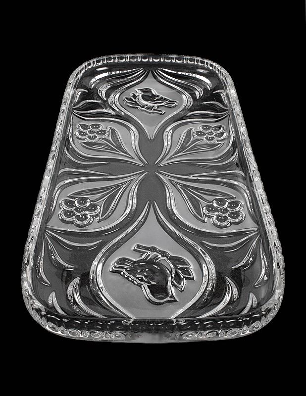 Koristeellinen lasitarjotin - Tarjoiluastiat - 10105429660 - 1