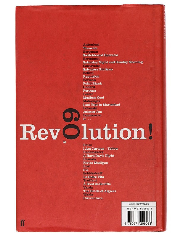Revolution!: The Explosion of World Cinema in the Sixties - Cowie, Peter - Historiakirjat - 10105429666 - 1