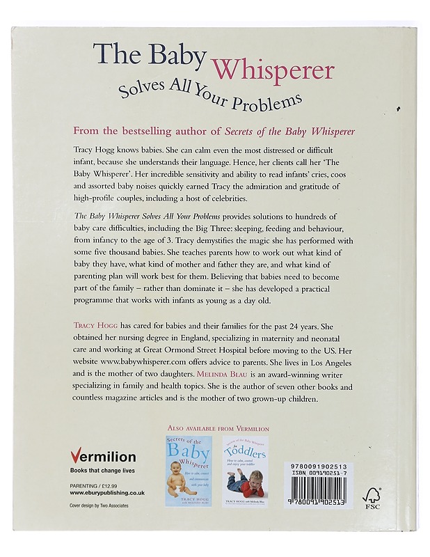 The Baby Whisperer Solves All Your Problems - Tracy Hogg - Tietokirjat ja oppaat - 10105429663 - 1