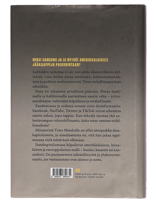 Datakapitalismi kriisien maailmassa - Timo Harakka - Historiakirjat - 10105429676 - 1