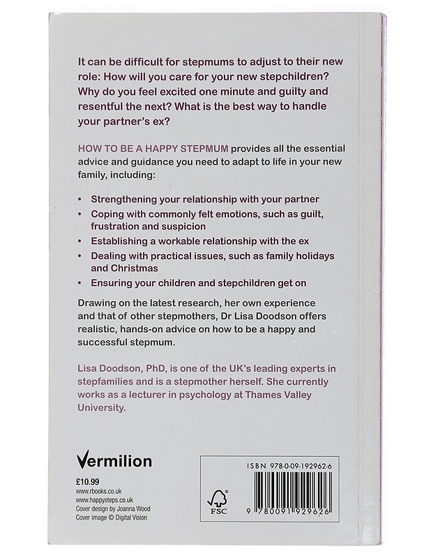 How to be a Happy Stepmum - Dr. Lisa Doodson - Tietokirjat ja oppaat - 10105429699 - 1