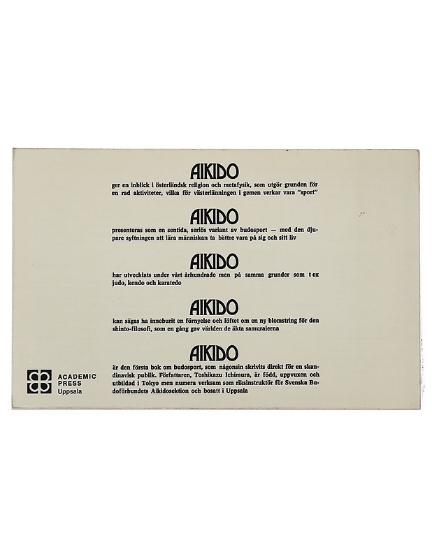 Aikido - Ichimura, Toshikazu - Tietokirjat ja oppaat - 10105429739 - 1