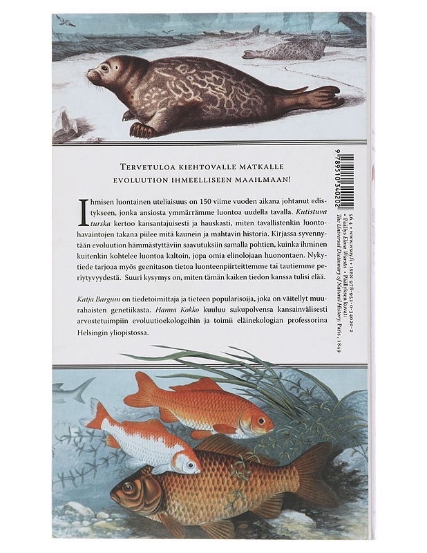 Kutistuva turska ja muita evoluution ihmeitä - Bargum, Katja - Harrastekirjat - 10105429741 - 1