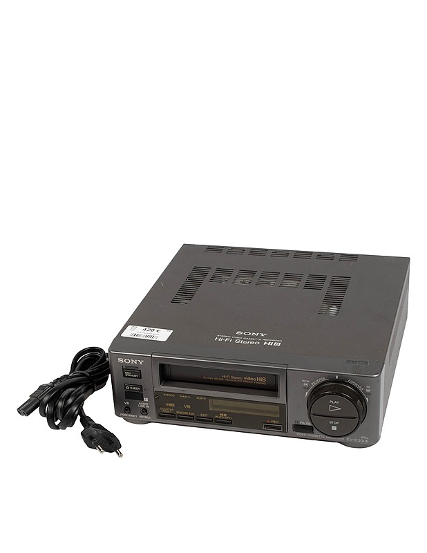 SONY EV-C500E Hi8 videonauhuri - Audio - 10105429749 - 0