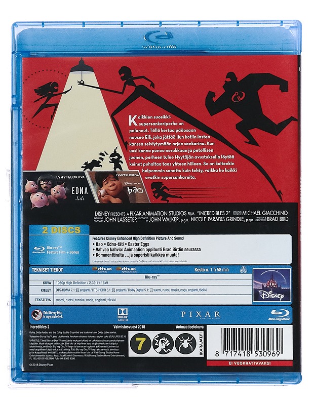 Ihmeperhe 2 - Blu-ray - Blu-ray-levyt - 10105429791 - 1
