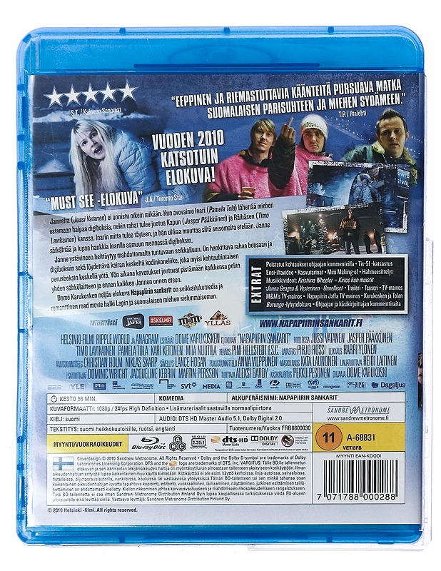 Napapiirin sankarit - Blu-ray - Blu-ray-levyt - 10105429805 - 1