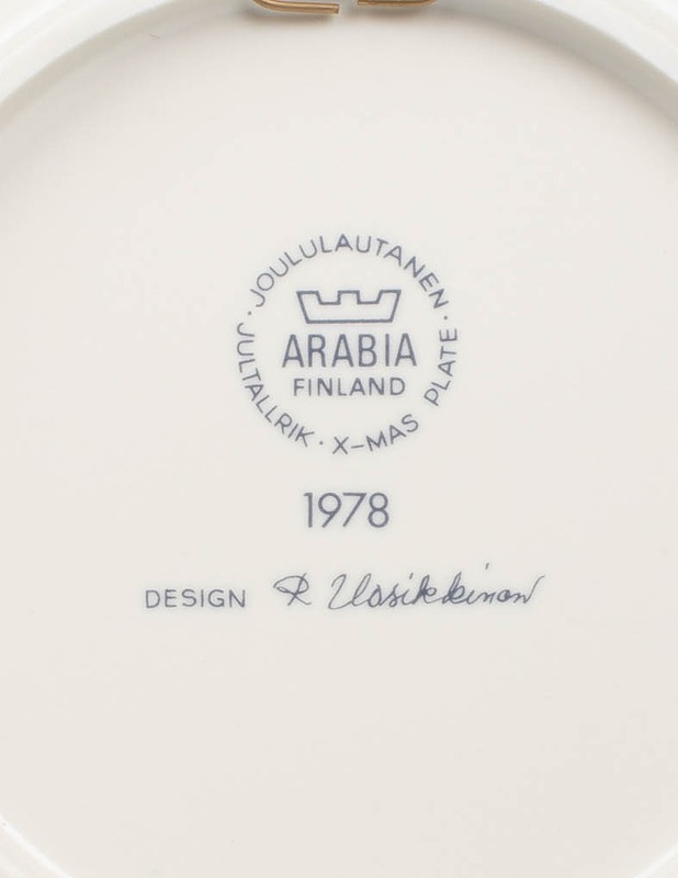 ARABIA Joululautanen 1978 seinälautanen - Designsuosikit - 10105429814 - 1
