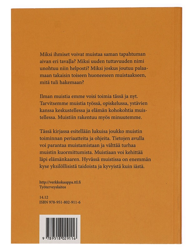 Pieni kirja muistista - Kalakoski, Virpi - Tietokirjat ja oppaat - 10105429826 - 1