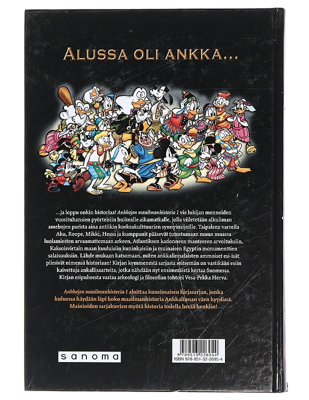 Ankkojen maailmanhistoria 1 : Esihistoria ja varhaiset korkeakulttuurit - Herva, Vesa-Pekka - Sarjakuvat - 10105429852 - 1