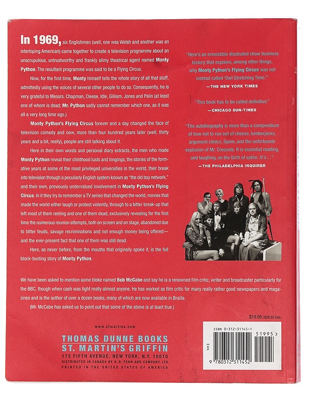 The Pythons autobiography by the Pythons - Chapman, Graham - Elämäkerrat ja muistelmat - 10105429860 - 1