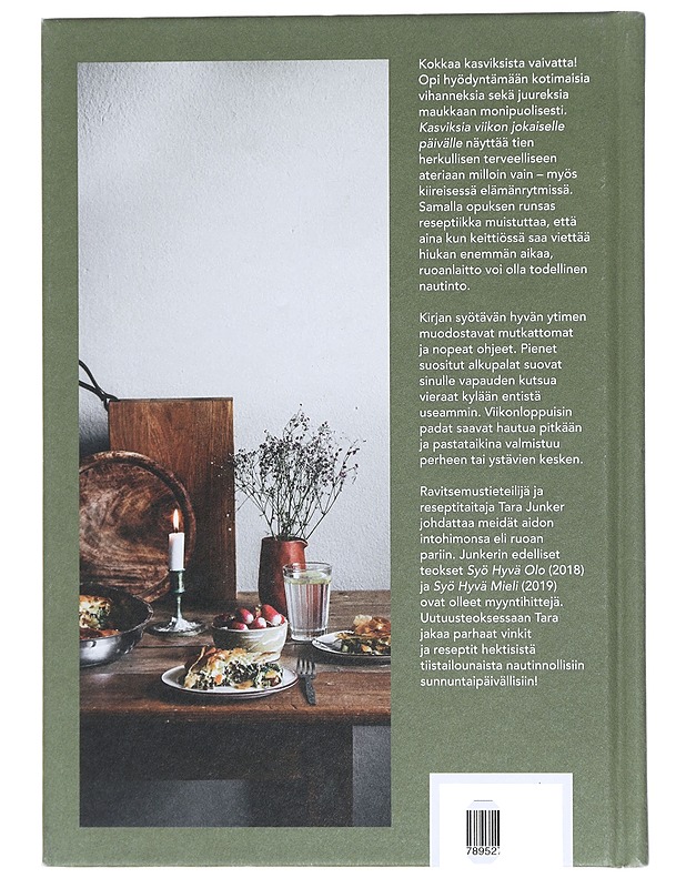 Kasviksia viikon jokaiselle päivälle - Junker, Tara - Ruokakirjat - 10105429871 - 1