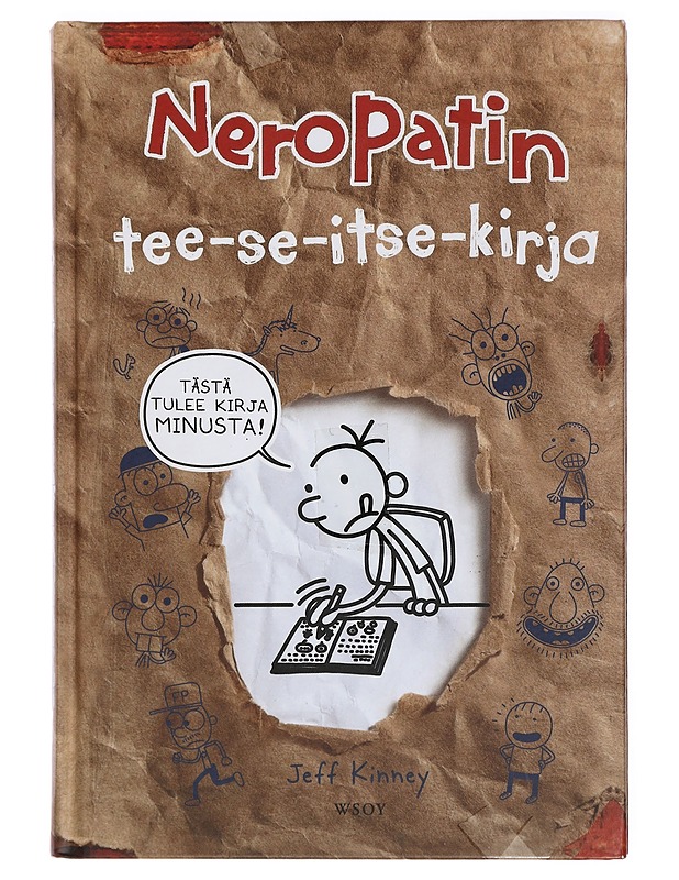 Neropatin päiväkirja: Tee-se-itse-kirja - Kinney, Jeff - Lastenkirjat - 10105429882 - 0