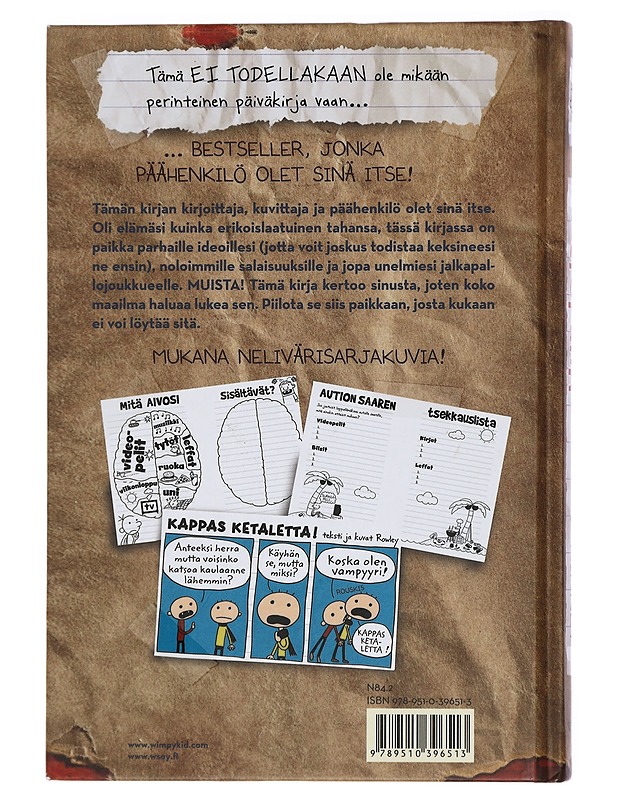 Neropatin päiväkirja: Tee-se-itse-kirja - Kinney, Jeff - Lastenkirjat - 10105429882 - 1