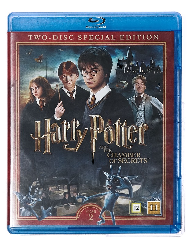 Harry Potter Ja Salaisuuksien Kammio - Blu_Ray - Blu-ray-levyt - 10105429901 - 0