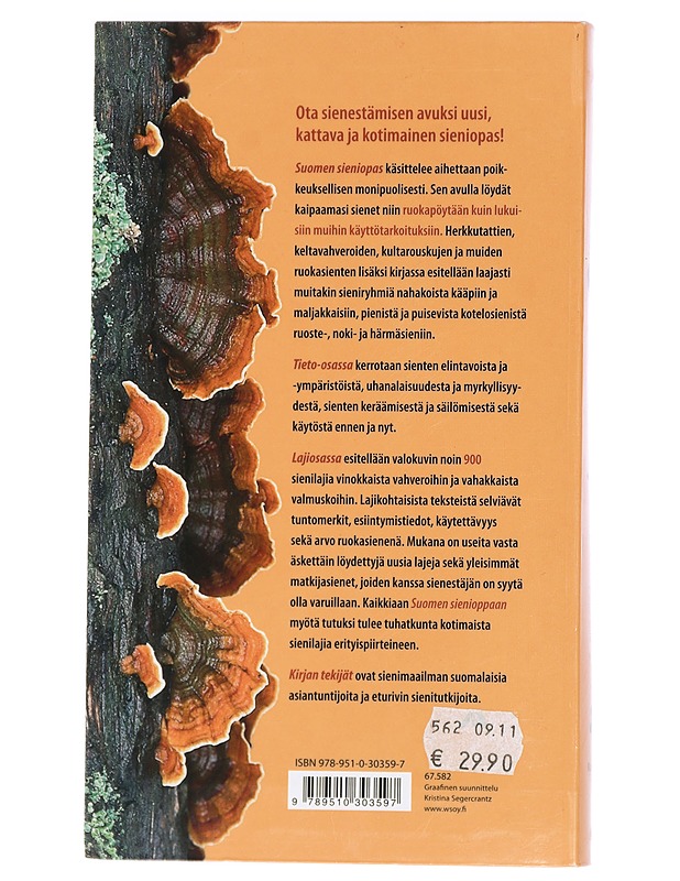 Suomen sieniopas - Salo, Pertti - Tietokirjat ja oppaat - 10105429922 - 1