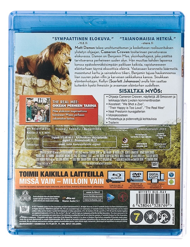Koti Eläintarhassa - Blu-ray - Blu-ray-levyt - 10105429930 - 1