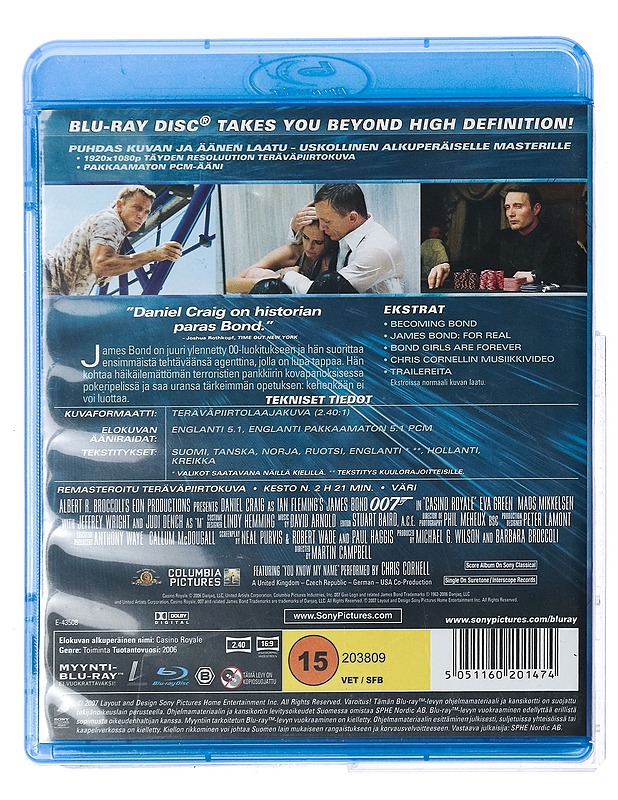 Casino Royale - Blu-Ray - Blu-ray-levyt - 10105429938 - 1