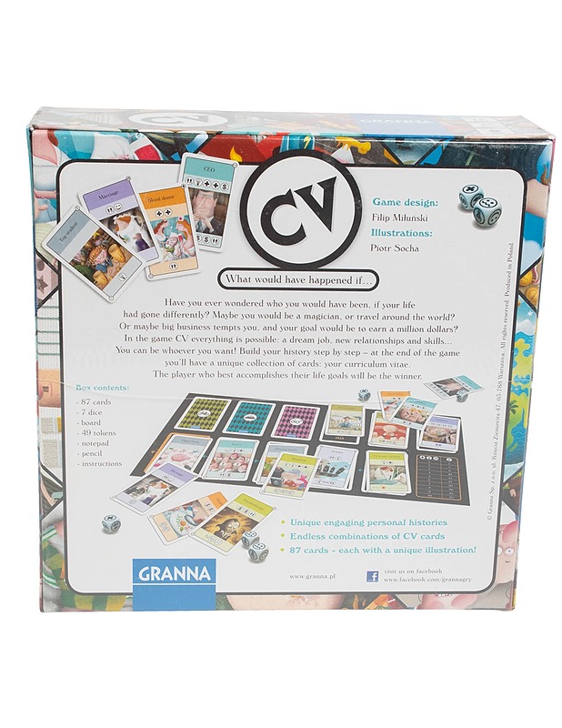 GRANNNA CV What would have happened if... lautapeli - Lautapelit - 10105429969 - 1