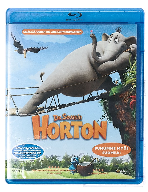 Horton - Blu-Ray - Blu-ray-levyt - 10105430000 - 0
