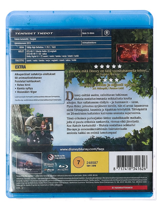 Kaksin Karkuteillä - Blu-Ray  - Blu-ray-levyt - 10105430004 - 1