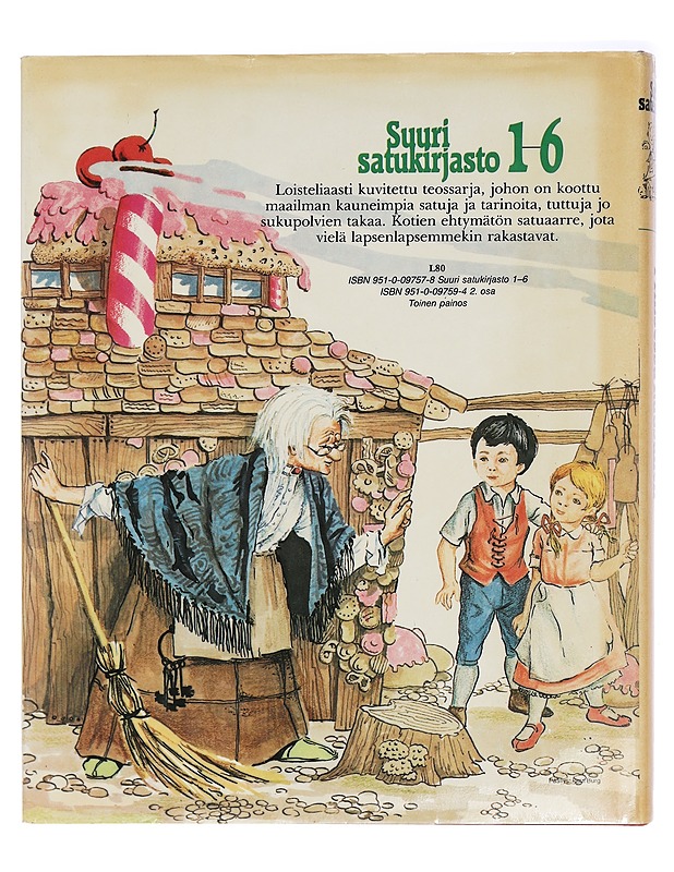 Suuri Satukirjasto  2 : Prinsessa Ruusunen ja muita maailman kauneimpia satuja - Nuorten kirjat - 10105430009 - 1