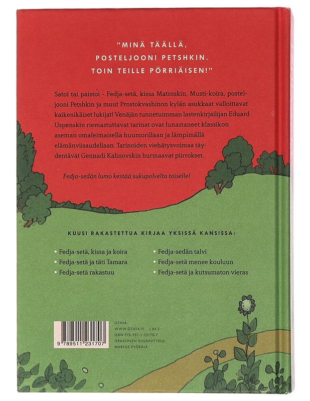 Fedja-setä - Uspenski, Eduard - Lastenkirjat - 10105430010 - 1